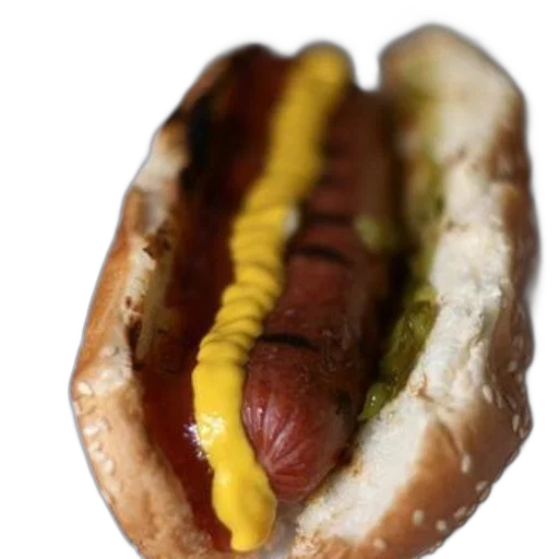 food, animal, photorealistic, 3d render, hot, dog, mustard, relish transparent PNG cut-out
