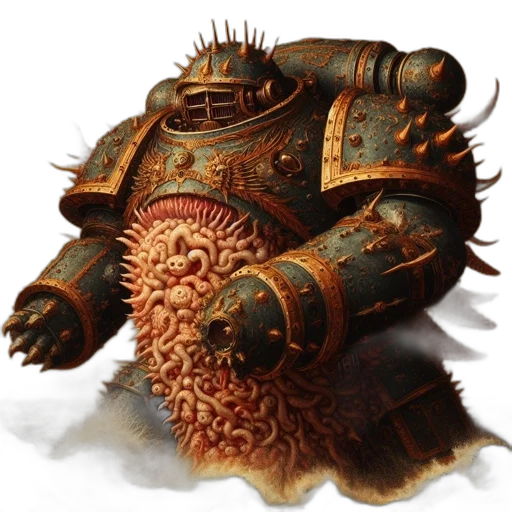 robot, creature, weapon, crown, concept art, fantasy art, 3d render, photorealistic transparent PNG cut-out