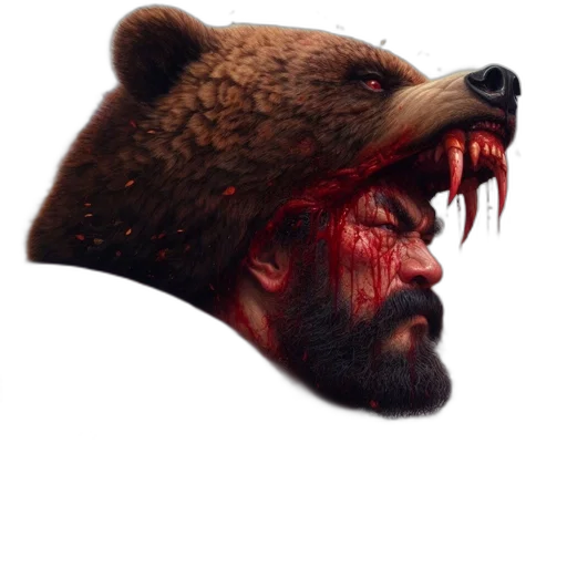 face, animal, creature, concept art, photorealistic, pixel art, fantasy art, anthropomorphic transparent PNG cut-out