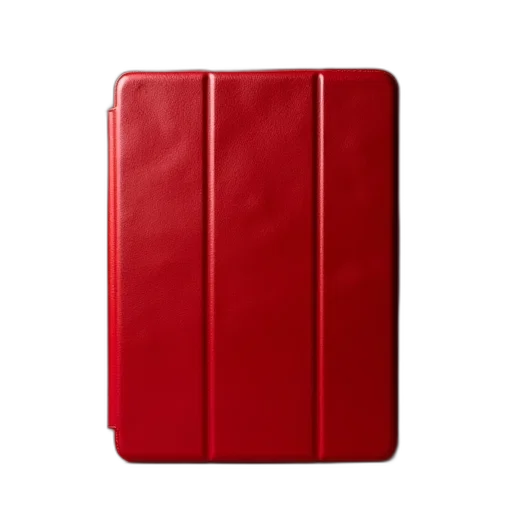 red, ipad, air, leather transparent PNG cut-out