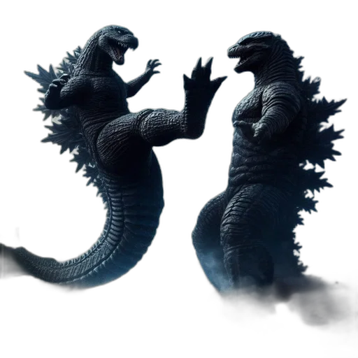 dragon, creature, concept art, 3d render, fantasy art, comic book art, fire, fog transparent PNG cut-out