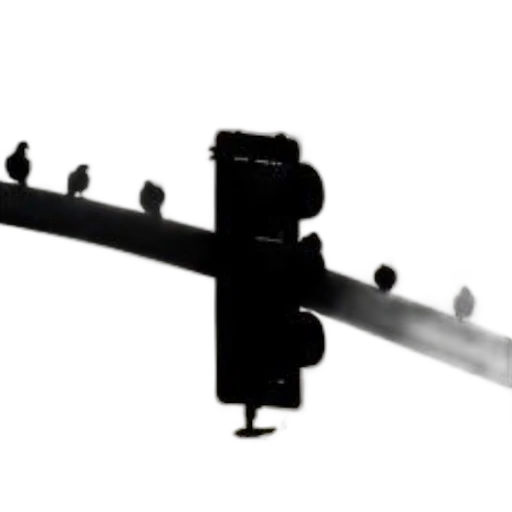 staff, sword, weapon, robot, 3d render, concept art, photorealistic, silhouette transparent PNG cut-out