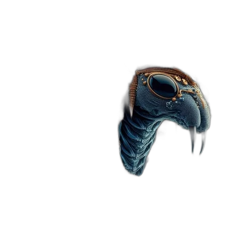 mask, creature, animal, face, concept art, 3d render, fantasy art, photorealistic transparent PNG cut-out