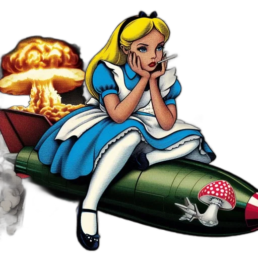 weapon, comic book art, concept art, cartoon, outer space, artistic, rendition, alice transparent PNG cut-out
