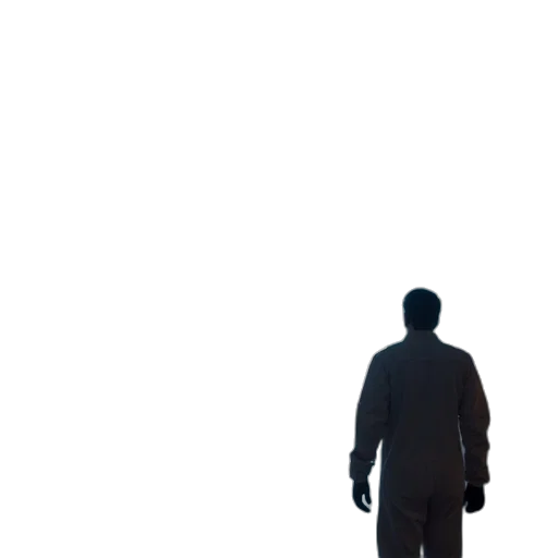 jacket, robot, staff, face transparent PNG cut-out