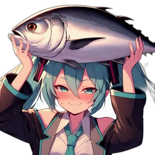 animal, creature, weapon, food, anime, pixel art, vaporwave, concept art transparent PNG cut-out