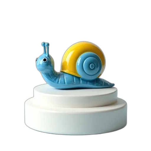 jewelry, 3d render, photorealistic, concept art, underwater, blue, small, yellow transparent PNG cut-out