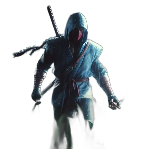 sword, weapon, jacket, staff, concept art, fantasy art, cyberpunk, pixel art transparent PNG cut-out