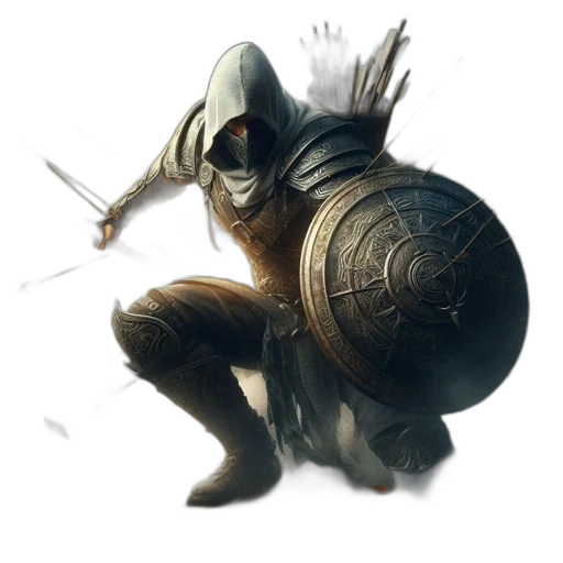 sword, weapon, mask, staff, concept art, fantasy art, 3d render, comic book art transparent PNG cut-out