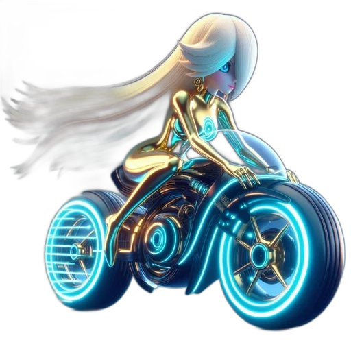 robot, car, concept art, 3d render, fantasy art, cyberpunk, blue, animated transparent PNG cut-out