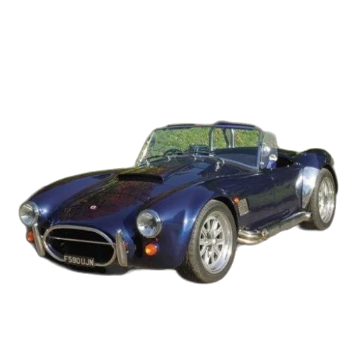 car, 3d render, photorealistic, blue, classic, sports, featured, center transparent PNG cut-out