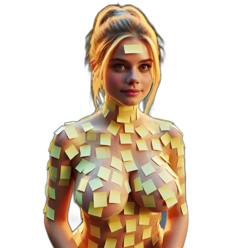 dress, jacket, face, jewelry, pixel art, 3d render, fantasy art, concept art transparent PNG cut-out