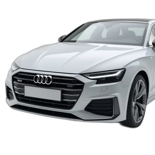 car, 3d render, photorealistic, audi transparent PNG cut-out