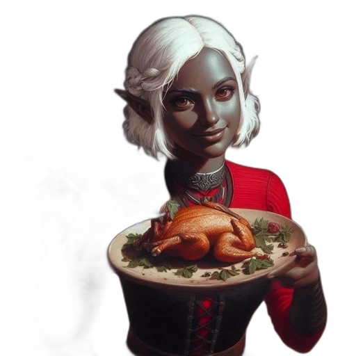 food, face, mask, concept art, pixel art, fantasy art, photorealistic, woman transparent PNG cut-out