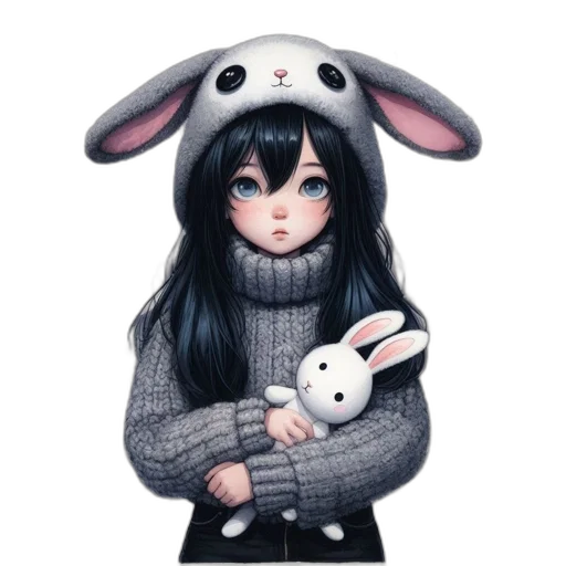 animal, creature, mask, robot, fantasy art, anime, cartoon, concept art transparent PNG cut-out