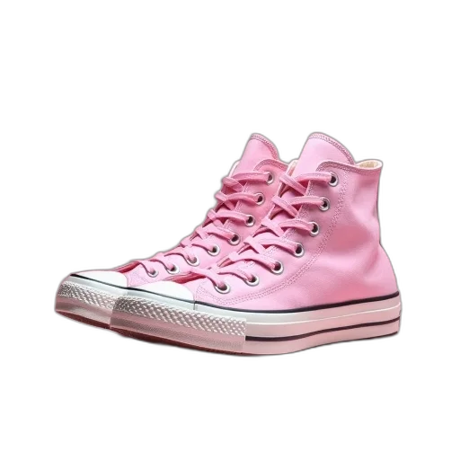 shoes, 3d render, vaporwave, photorealistic transparent PNG cut-out