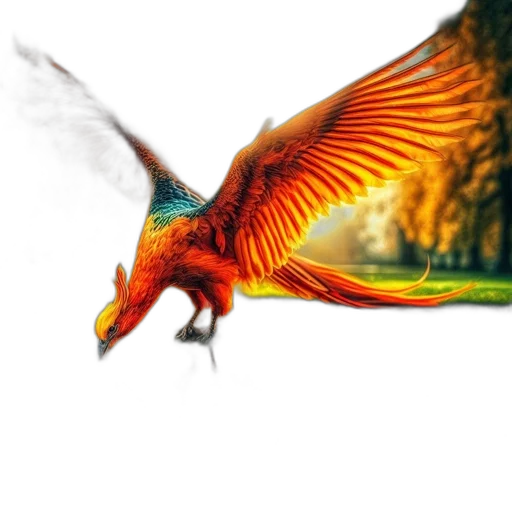 dragon, animal, staff, creature, fantasy art, concept art, photorealistic, 3d render transparent PNG cut-out