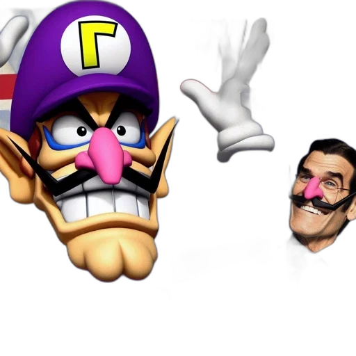 mask, face, crown, hat, concept art, 3d render, cartoon, pixel art transparent PNG cut-out