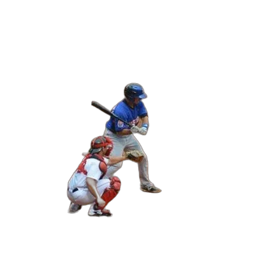 animal, creature, weapon, pixel art, baseball, player, blue, uniform transparent PNG cut-out