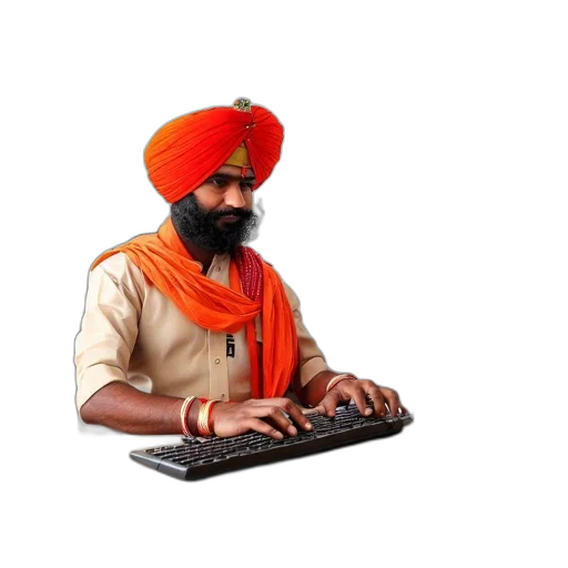 staff, weapon, pixel art, 3d render, photorealistic, concept art, man, orange transparent PNG cut-out