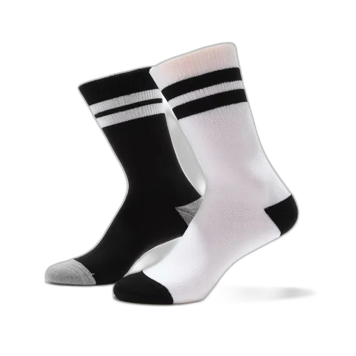 shoes, 3d render, monochrome, pair, black, white, striped, socks transparent PNG cut-out