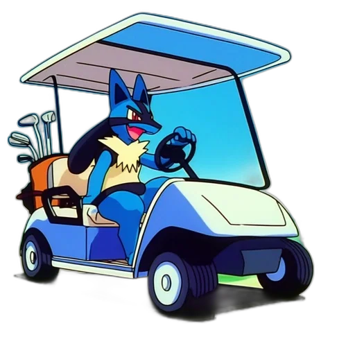 car, animal, cartoon, concept art, animated, blue, creature, drives transparent PNG cut-out