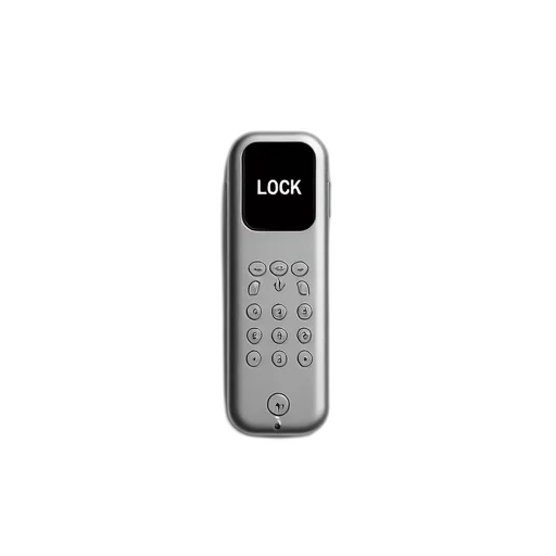 robot, weapon, silver, electronic, key, fob, digital, keypad transparent PNG cut-out