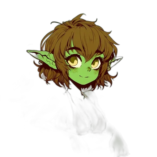 staff, face, mask, creature, fantasy art, concept art, pixel art, watercolor transparent PNG cut-out