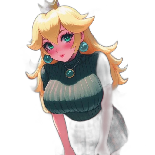 dress, crown, staff, dragon transparent PNG cut-out