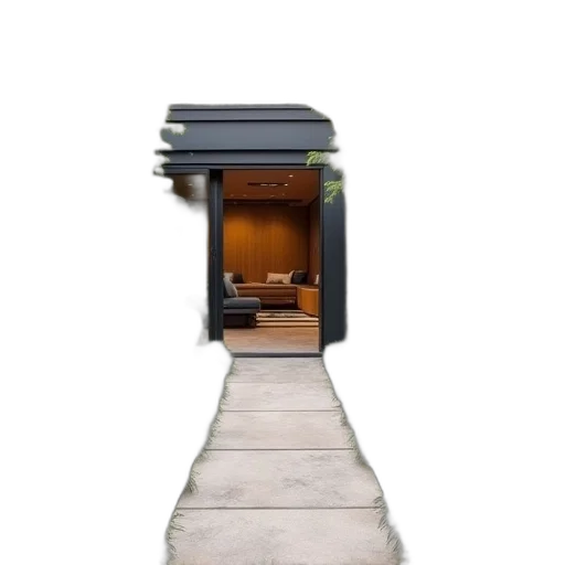 furniture, building, umbrella, staff transparent PNG cut-out