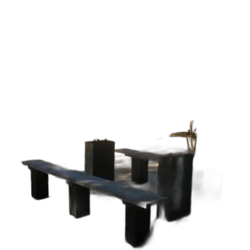 furniture, jewelry, crown, staff, 3d render, concept art, photorealistic, forest transparent PNG cut-out