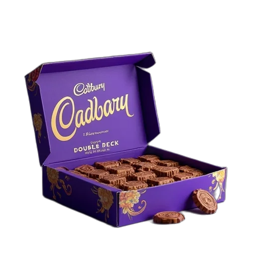 food, crown, cadburys, double transparent PNG cut-out