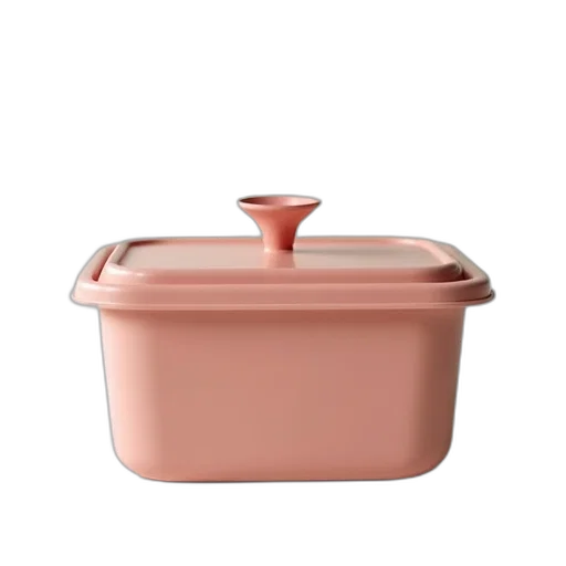 food, 3d render, pastel, rubber, cover, rectangular, canister transparent PNG cut-out