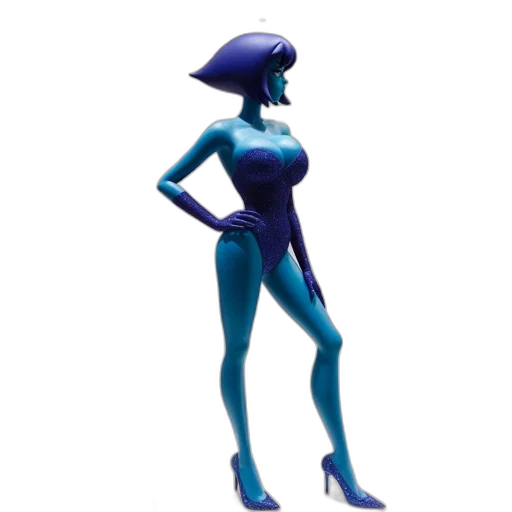 dress, robot, hat, staff, concept art, 3d render, pixel art, fantasy art transparent PNG cut-out