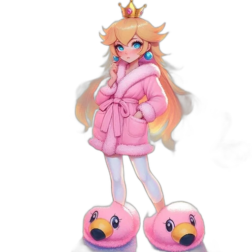 dress, crown, jacket, concept art, pixel art, 3d render, vaporwave, pastel transparent PNG cut-out