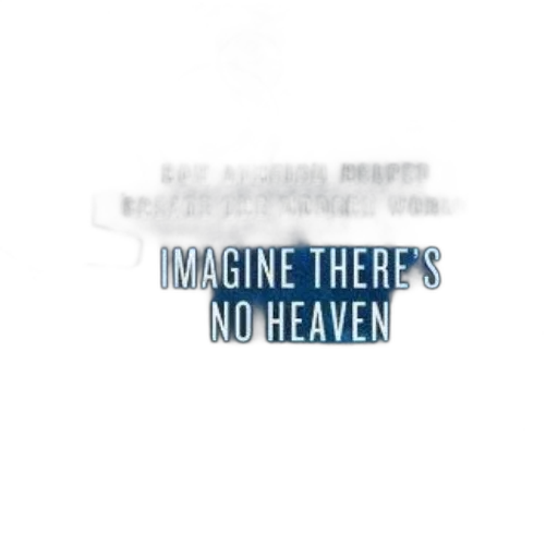 vaporwave, pixel art, imagine, there, heaven, how, atheism, helped transparent PNG cut-out
