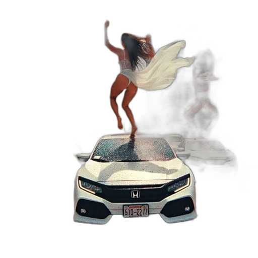 car, dragon, concept art, 3d render, fantasy art, photorealistic, fire, fog transparent PNG cut-out
