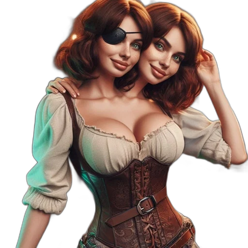 fantasy art, concept art, photorealistic, comic book art, fire, two, strikingly, similar transparent PNG cut-out