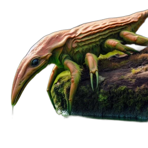 creature, dragon, animal, weapon, concept art, 3d render, fantasy art, photorealistic transparent PNG cut-out