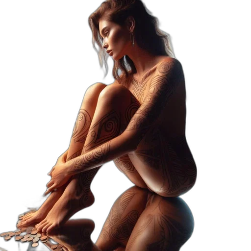 jewelry, creature, photorealistic, concept art, 3d render, oil painting, photography, studio transparent PNG cut-out