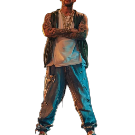 jacket, staff, shoes, face, concept art, photorealistic, cartoon, pixel art transparent PNG cut-out