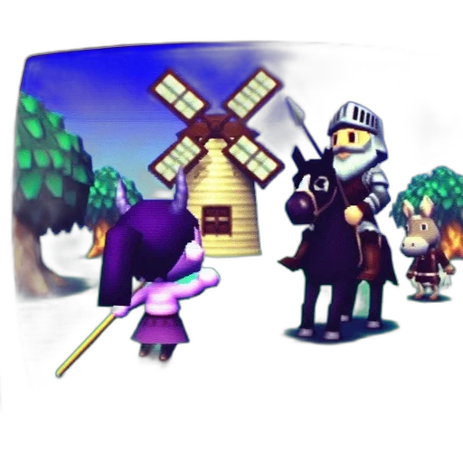 staff, umbrella, weapon, pixel art, concept art, fantasy art, 3d render, fog transparent PNG cut-out
