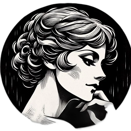 face, crown, dress, jewelry, comic book art, cartoon, pixel art, fantasy art transparent PNG cut-out