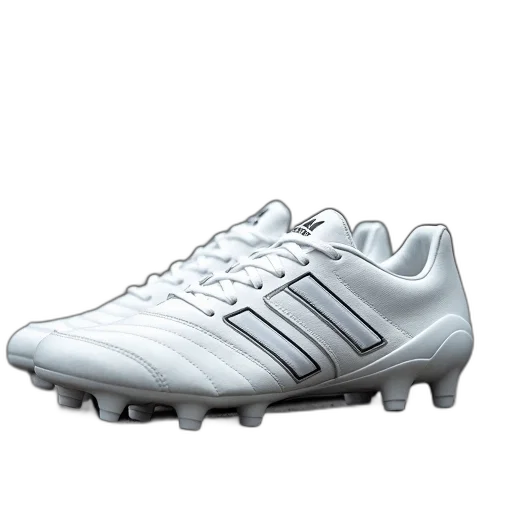 shoes, white, adidas, football, boots transparent PNG cut-out