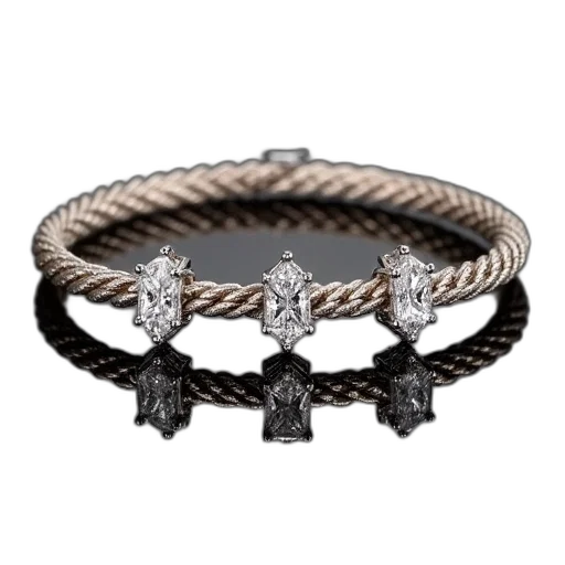 jewelry, crown, cable, bracelet transparent PNG cut-out