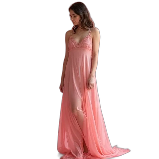 dress, pastel, jetse, slip, pink transparent PNG cut-out