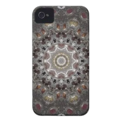 jewelry, kaleidoscope-inspired, iphone, case, features, intricate, patterns, shades transparent PNG cut-out