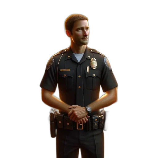 staff, jacket, face, weapon, concept art, photorealistic, 3d render, pixel art transparent PNG cut-out