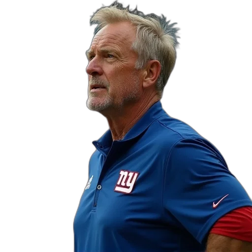 giants, coach, frank, wiles transparent PNG cut-out