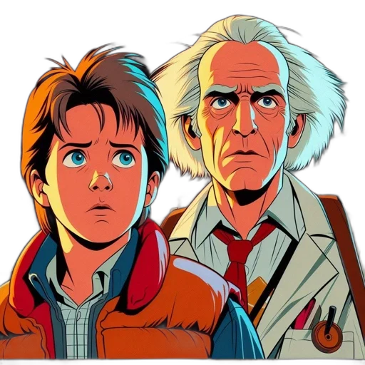 jacket, comic book art, concept art, cartoon, pixel art, outer space, fire, snow transparent PNG cut-out